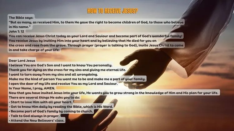 How to know Jesus